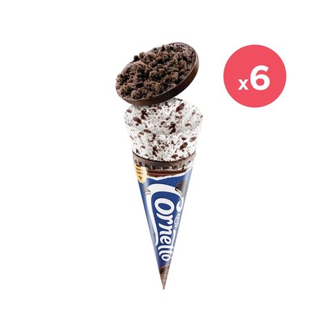 Kwality Walls Cornetto Oreo Frozen Dessert Cone - Pack of 6 Price - Buy ...