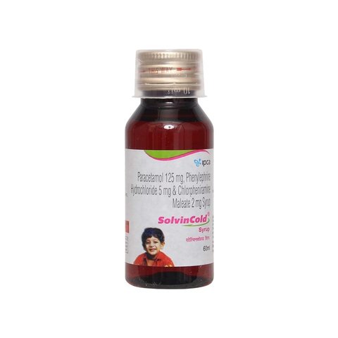 Solvin Cold Syrup Price - Buy Online at ₹88 in India