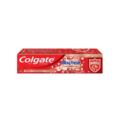 Colgate MaxFresh Red Spicy Fresh Gel (Punjab Kings) Toothpaste Price ...