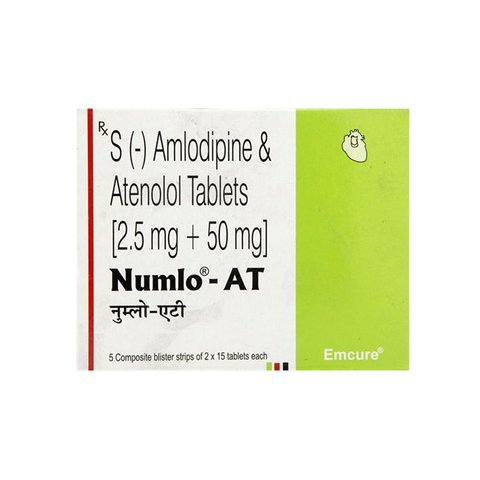 Numloo Numlo AT 2.5/50 mg Strip of 15 Tablets Price - Buy Online at Best Price ...