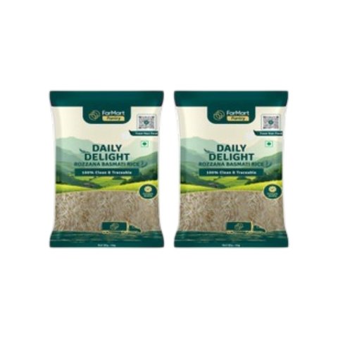Farmart Delight Basmati Rice (Medium Grain) Price - Buy Online at Best ...