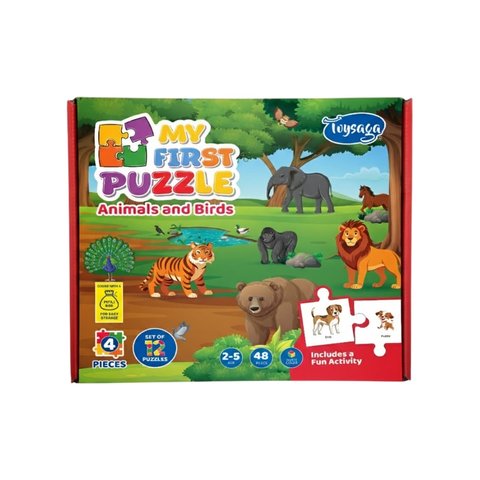 Toysaga My First Jigsaw Puzzle - Animals & Birds Price - Buy Online at ...