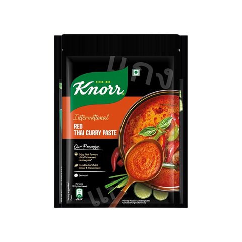 Knorr Red Thai Curry Paste Price - Buy Online at ₹75 in India