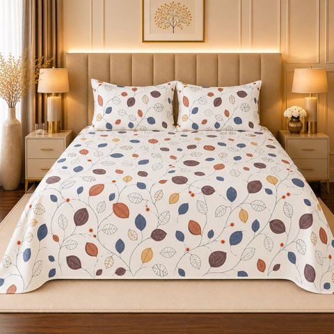 Utopia Bedding Microfiber Double Bedsheet Set (300 TC, White) Price ...
