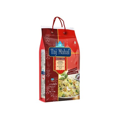 Taj Mahal Maxi Long Basmati Rice (Extra Long Grain) (Chawal, Rice ...