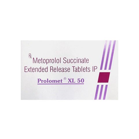 Prolomet R50 Prolomet XL 50mg Strip of 15 Tablets Price - Buy Online at ₹93 in India