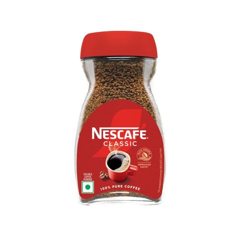 Red Coffee Powder Nescafe Classic 100% Pure Instant Coffee Powder (90 g) Price - Buy ...