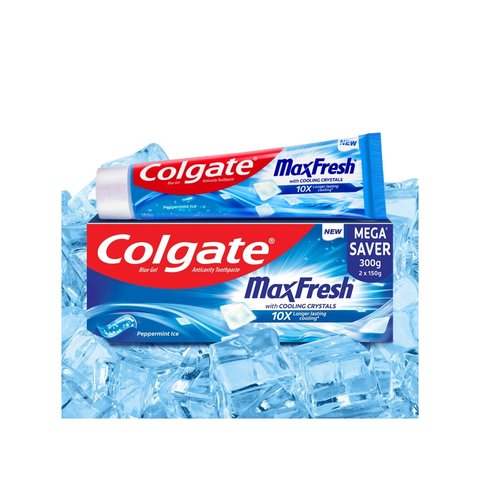 Colgate MaxFresh Peppermint Ice Gel Toothpaste - Saver Pack Price - Buy ...