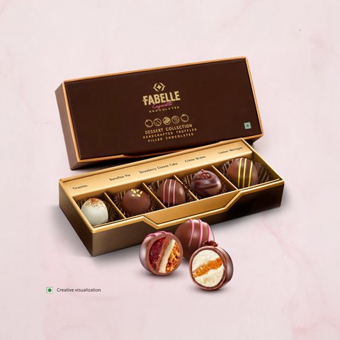 Fabelle Icon Fabelle Dessert Truffles Luxury Chocolate Gift Pack Price - Buy Online ...