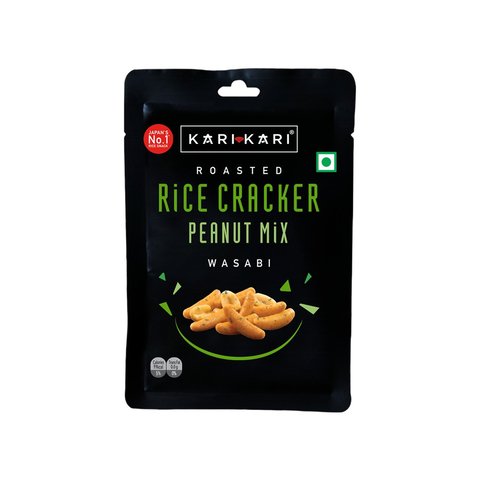 Kari Kari Rice Cracker Peanut Mix (Wasabi) Price - Buy Online at Best ...