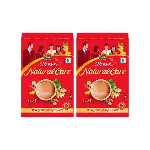 Brooke Bond 3 Roses Natural Care Tea - Pack of 2 Price - Buy Online at ...
