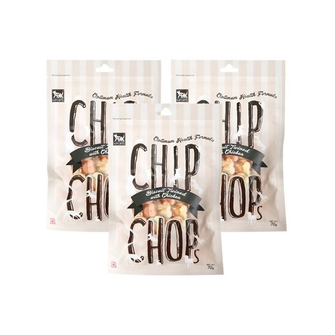 Chip Chops Dog Treat (Biscuit Twined with Chicken) - Pack of 3 Price ...