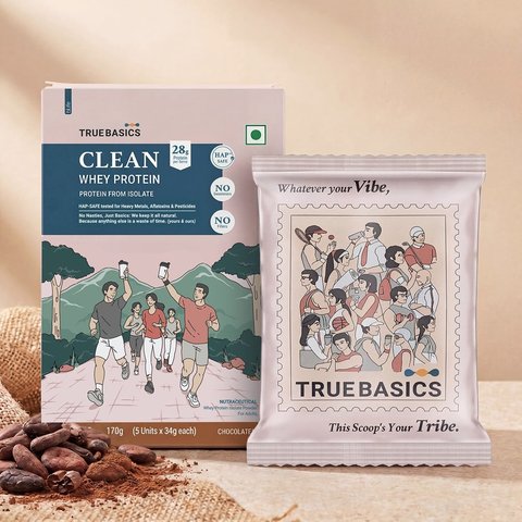 Truebasics Sticker Pack Buy TrueBasics Clean Whey Protein Isolate Powder Sachets (Chocolate ...