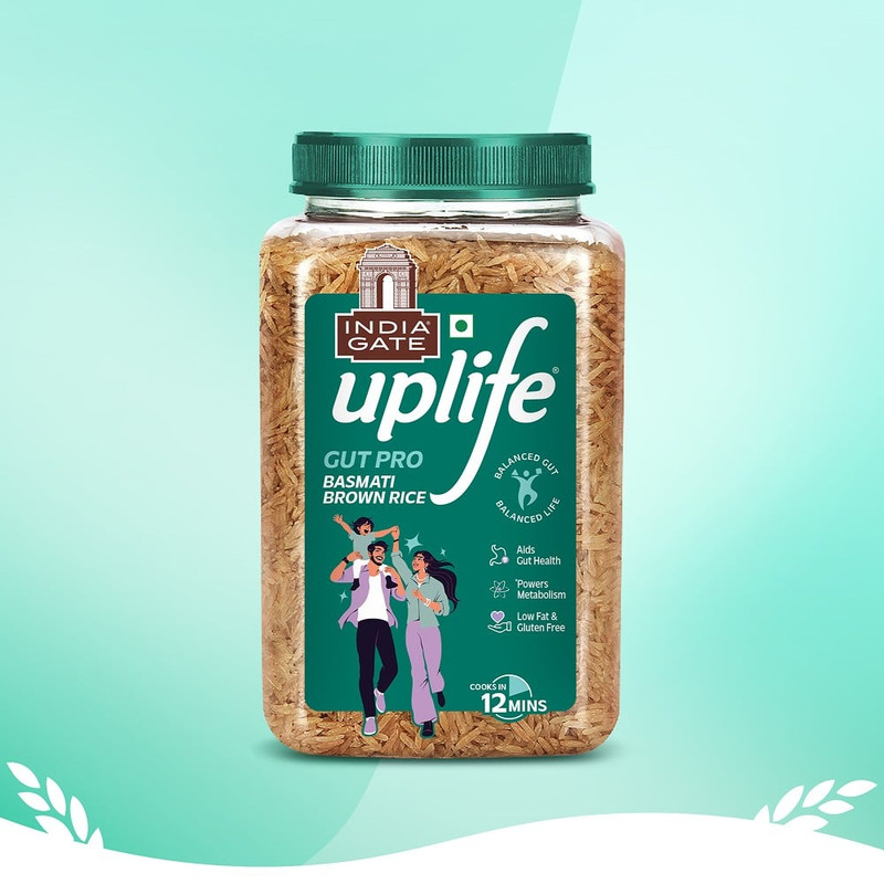 Blinkit: India Gate Uplife Gut Pro Brown Basmati Rice (Long Grain) 1kg