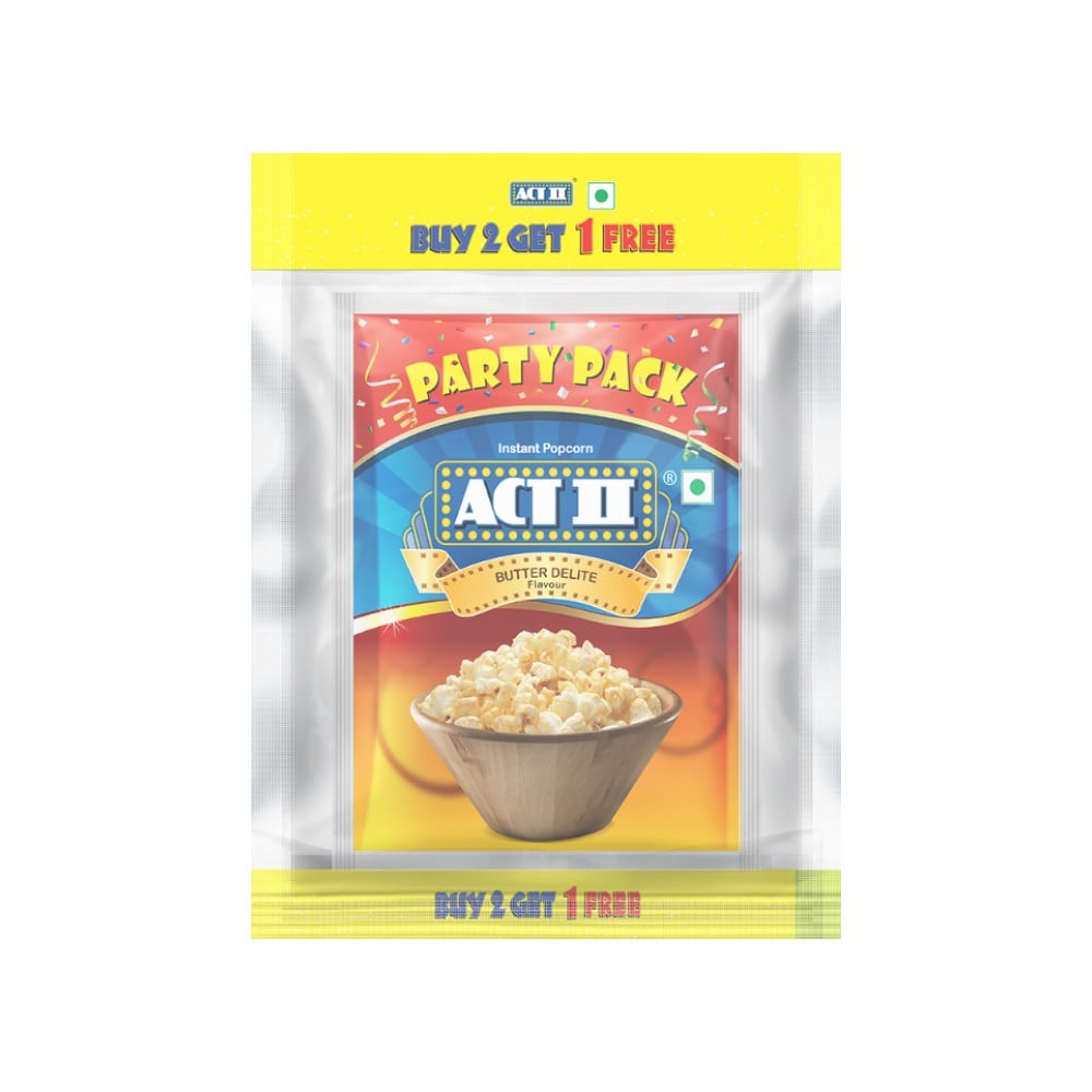 Act II Butter Popcorn - Instant - Buy 2 Get 1 Free Price - Buy Online ...