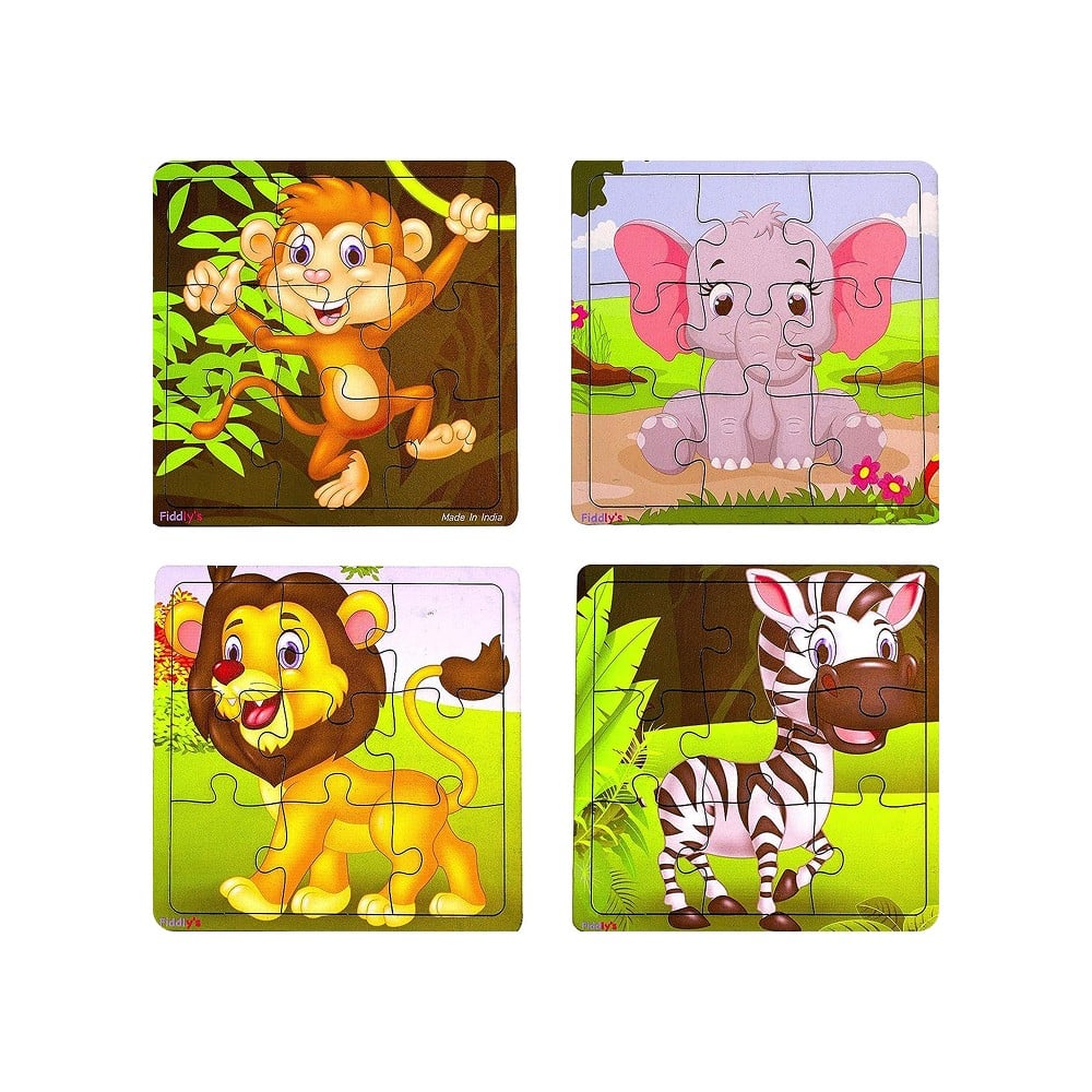Fiddlys Animal Jigsaw Puzzle Game Price - Buy Online at Best Price in India