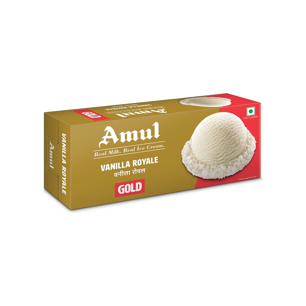 Amul Gold Vanilla Royale Ice Cream Tub Price - Buy Online at Best Price ...