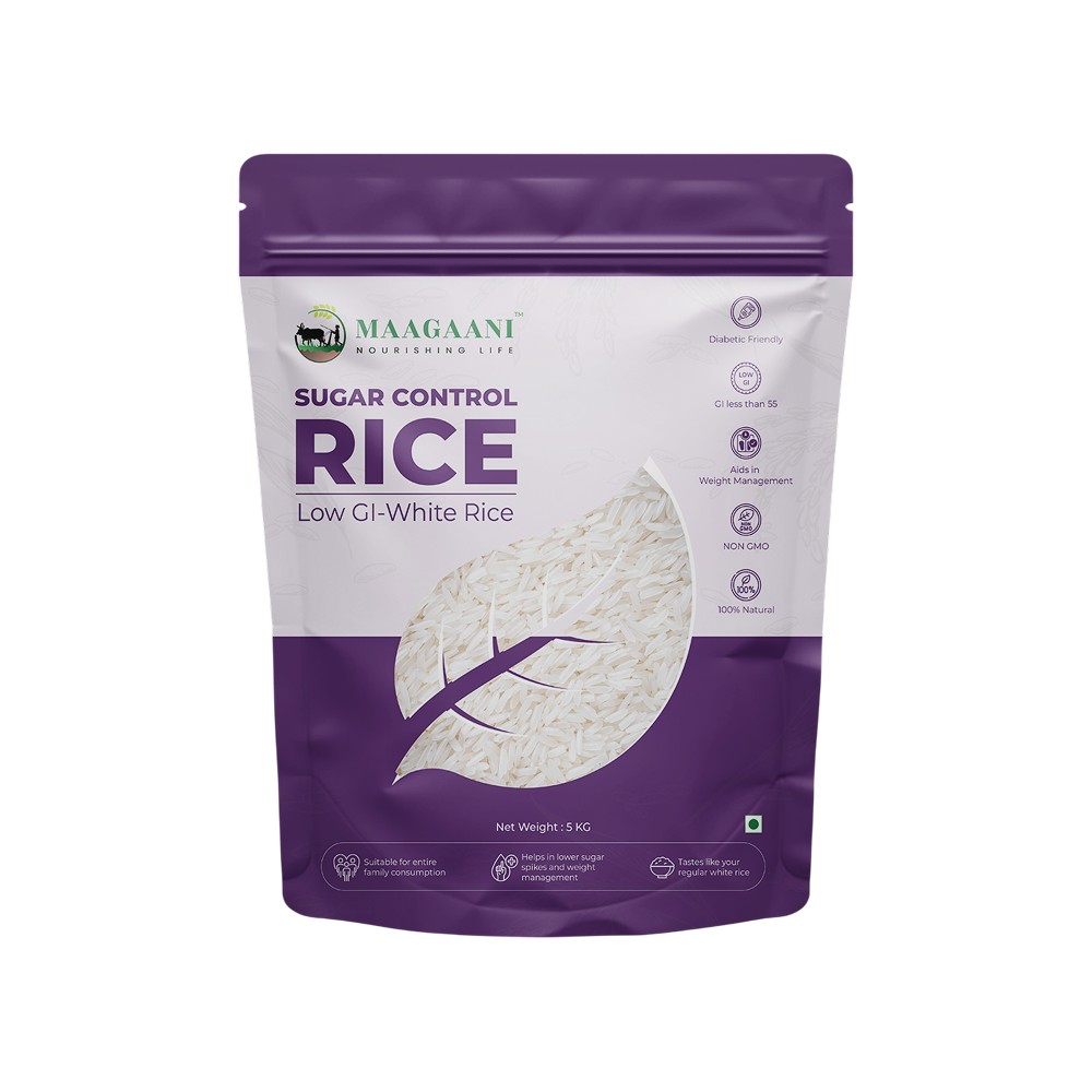 Sugar Control Rice MAAGAANI Sugar Control Rice (Low GI White Rice) Price - Buy Online at ...