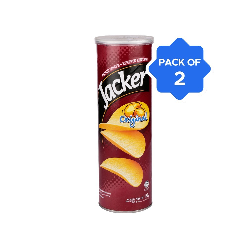 Jacker Original Potato Crisps - Pack of 2 Price - Buy Online at Best ...