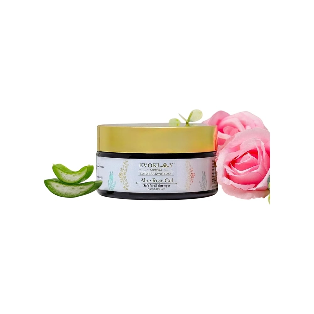 Evoklay Ayurveda Rose Aloe Vera Gel Price - Buy Online at Best Price in  India