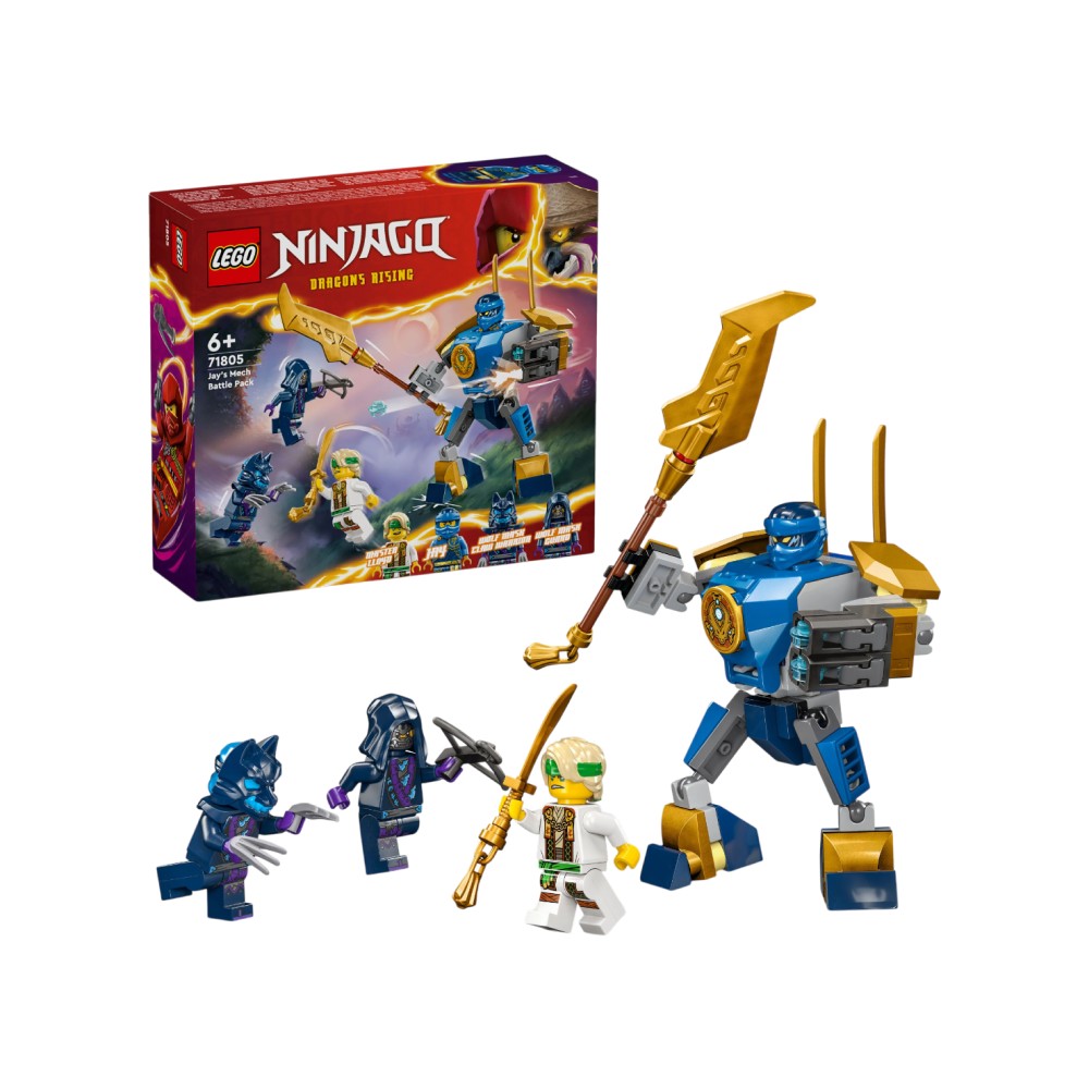 Lego NINJAGO Jay’s Mech Battle Building Set (Multicolour) Price - Buy ...