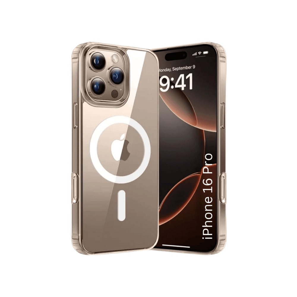 Kwine Case iPhone 16 Pro Hybrid Magsafe Mobile Cover (Transparent)