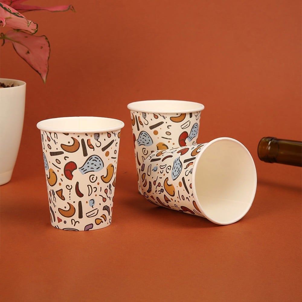 Corepac Corepac Doodle Print Disposable Juice Glass (250 ml) Price - Buy Online ...