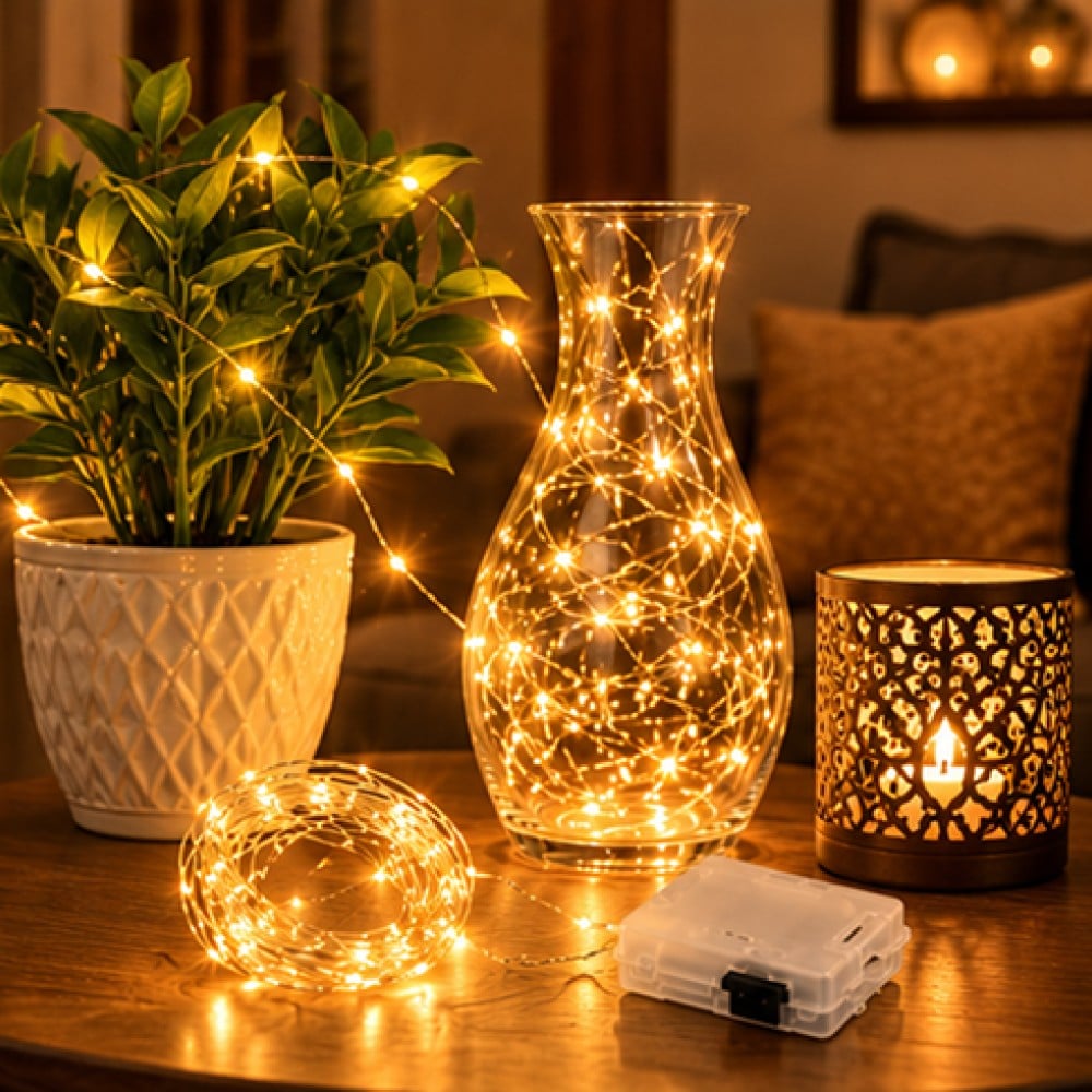 Warm White 2 m Tick Tok String Light by Parax Price - Buy Online at ₹81 ...