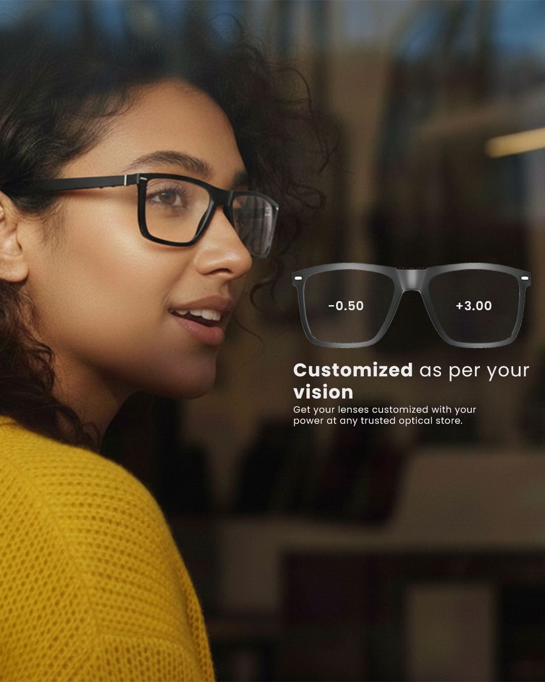 NOPE Vibe 101 Pro Smart Audio Glasses (Grey, Full Rim, Square) Price ...