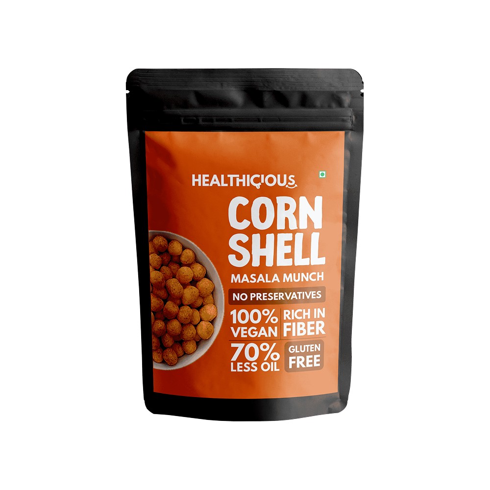 Corn Shell Healthicious High Fiber Corn shell Healthy Chips Price - Buy Online at ...