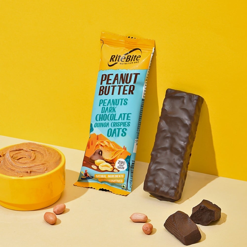 Ritbite Stake RiteBite Peanut Butter 4g Protein Bar Price - Buy Online at ₹45 in India