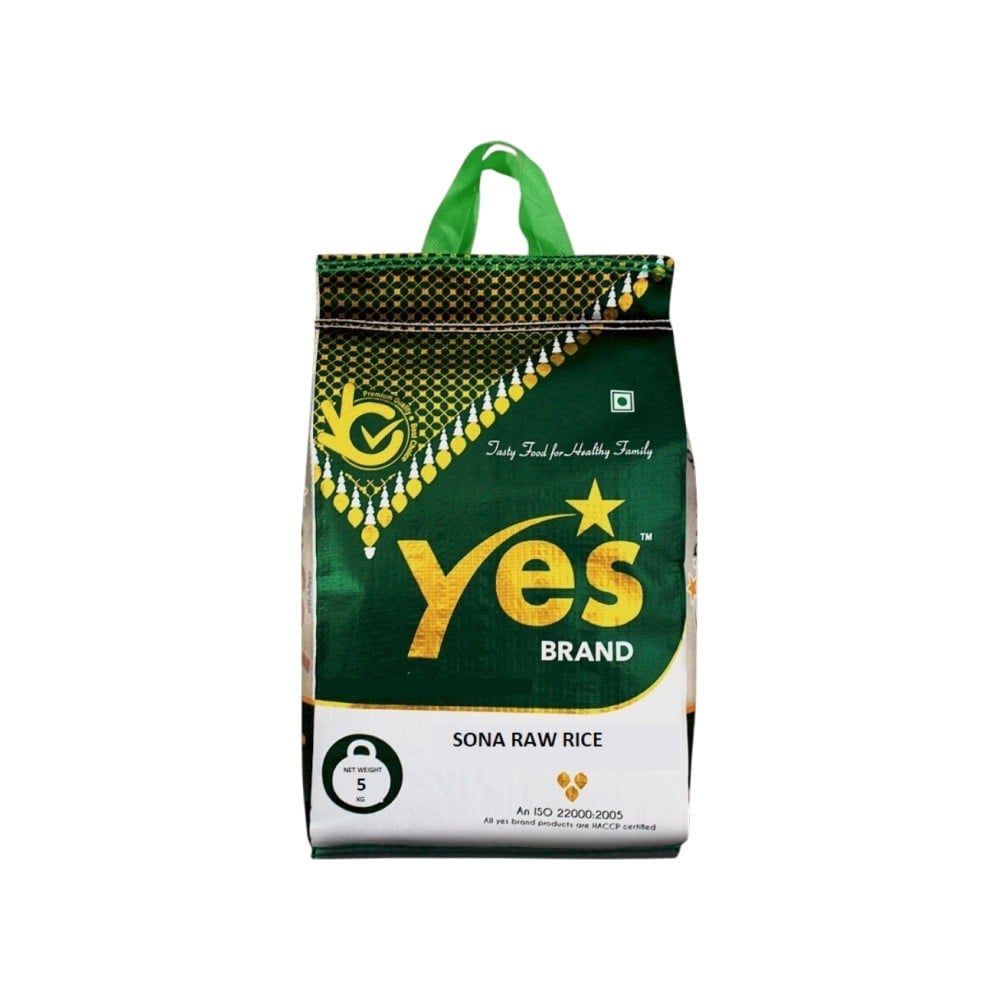 YES Premium Raw Ponni Rice (Medium Grain) Price - Buy Online at Best ...