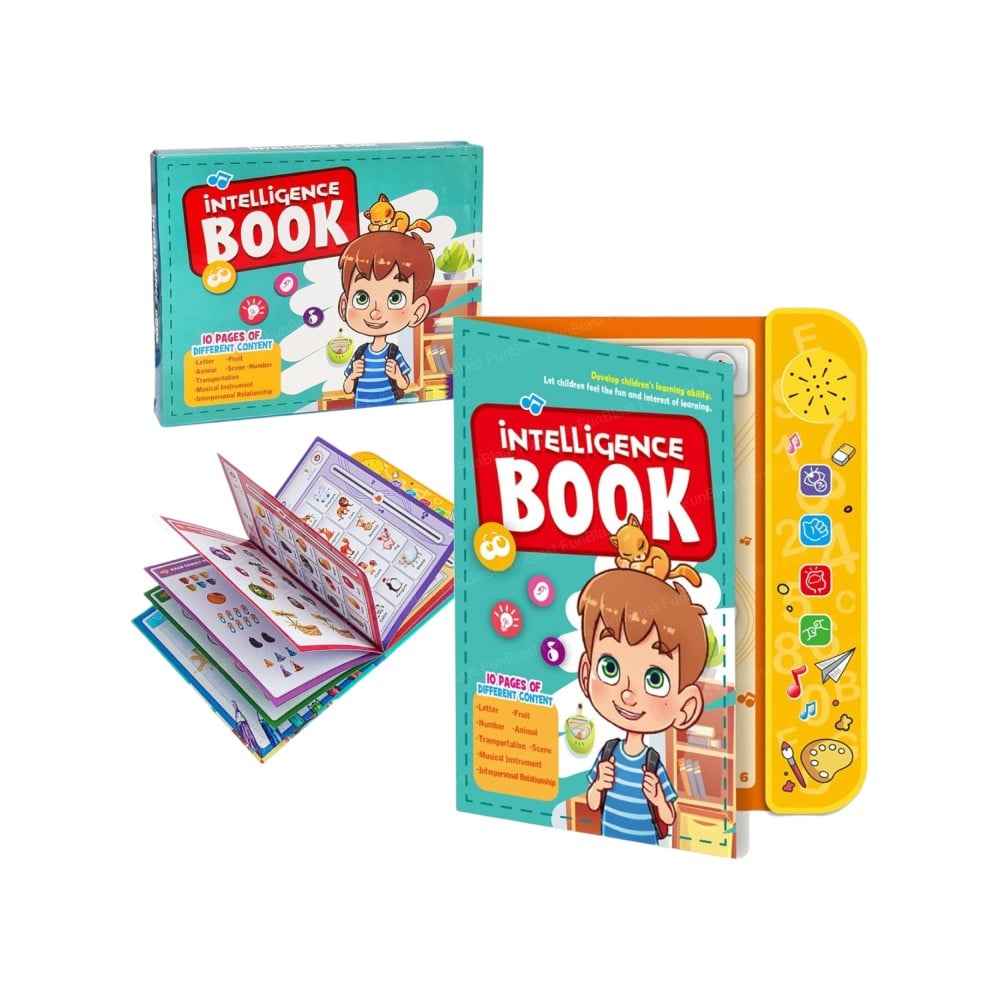 FunBlast Intelligence Audio Interactive Learning Book for Children ...