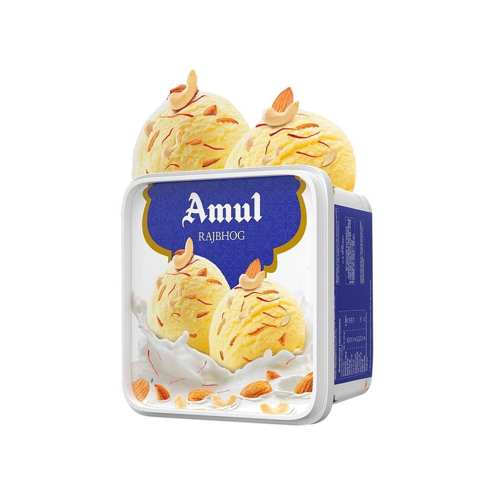 Buy Amul Rajbhog Ice Cream Tub (1 Litre) Online | Blinkit