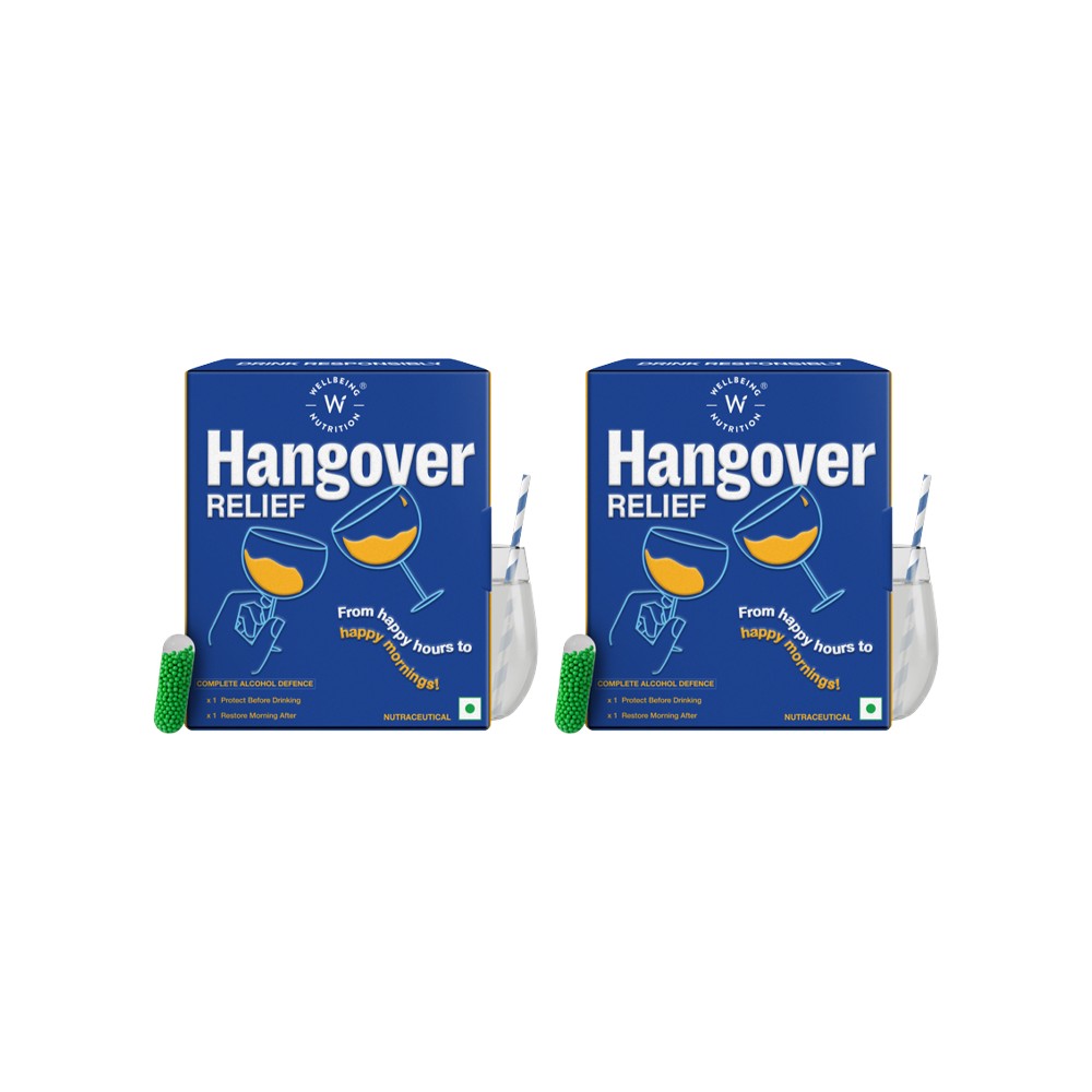 Wellbeing Nutrition Lemon & Lime Hangover Solution - Pack of 2