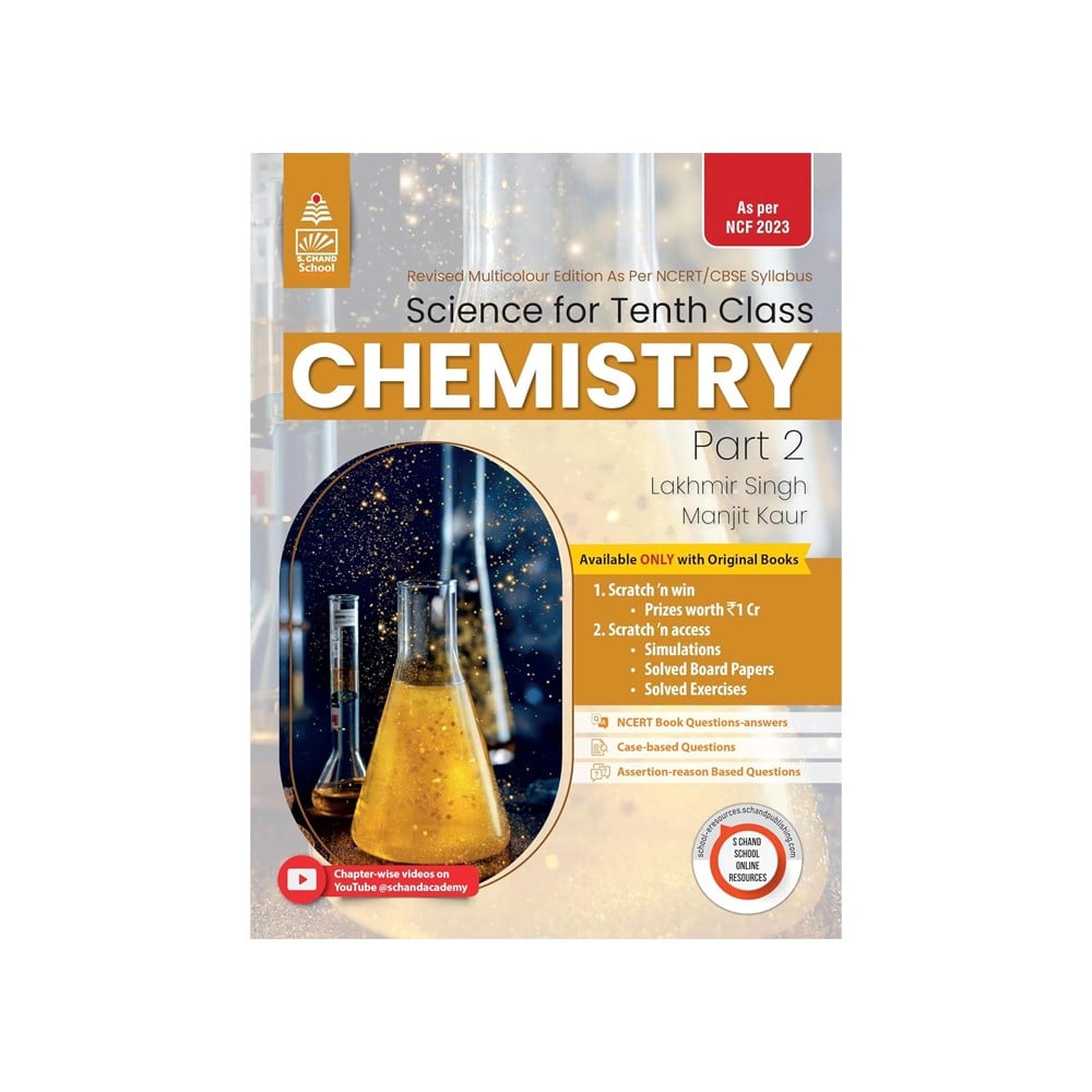 Science for 10th Class Chemistry (Part 2) - CBSE - Examination 2024-25 ...