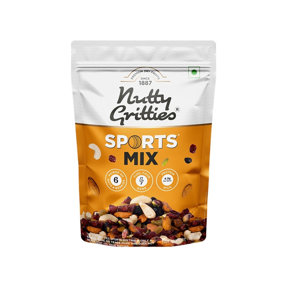 Nutty Gritties Sports Dry Fruit Mix Price - Buy Online at ₹322 in India
