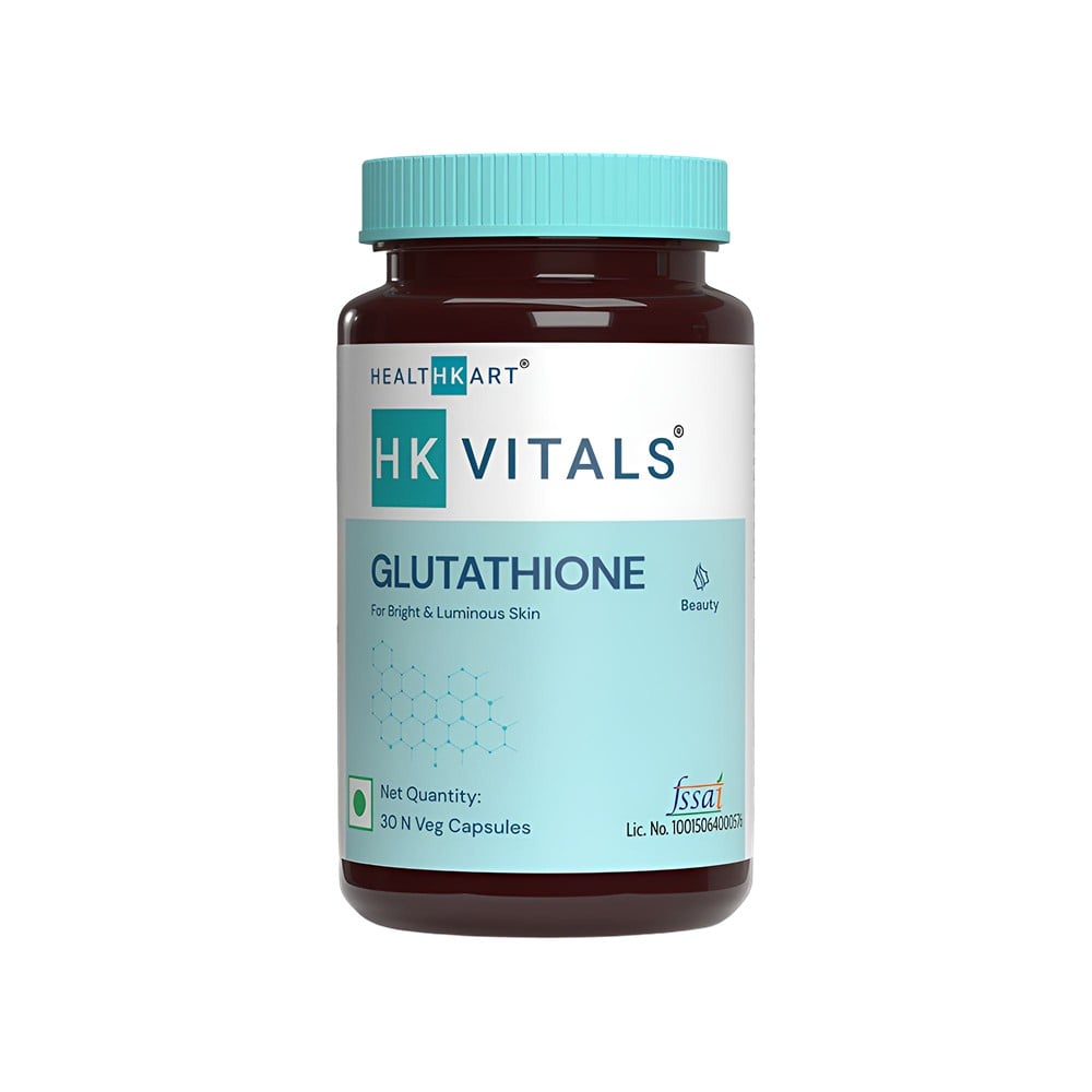 healthkart hk vitals glutathione Hk Vitals Glutathione Supplement for Bright & Clear Skin Price