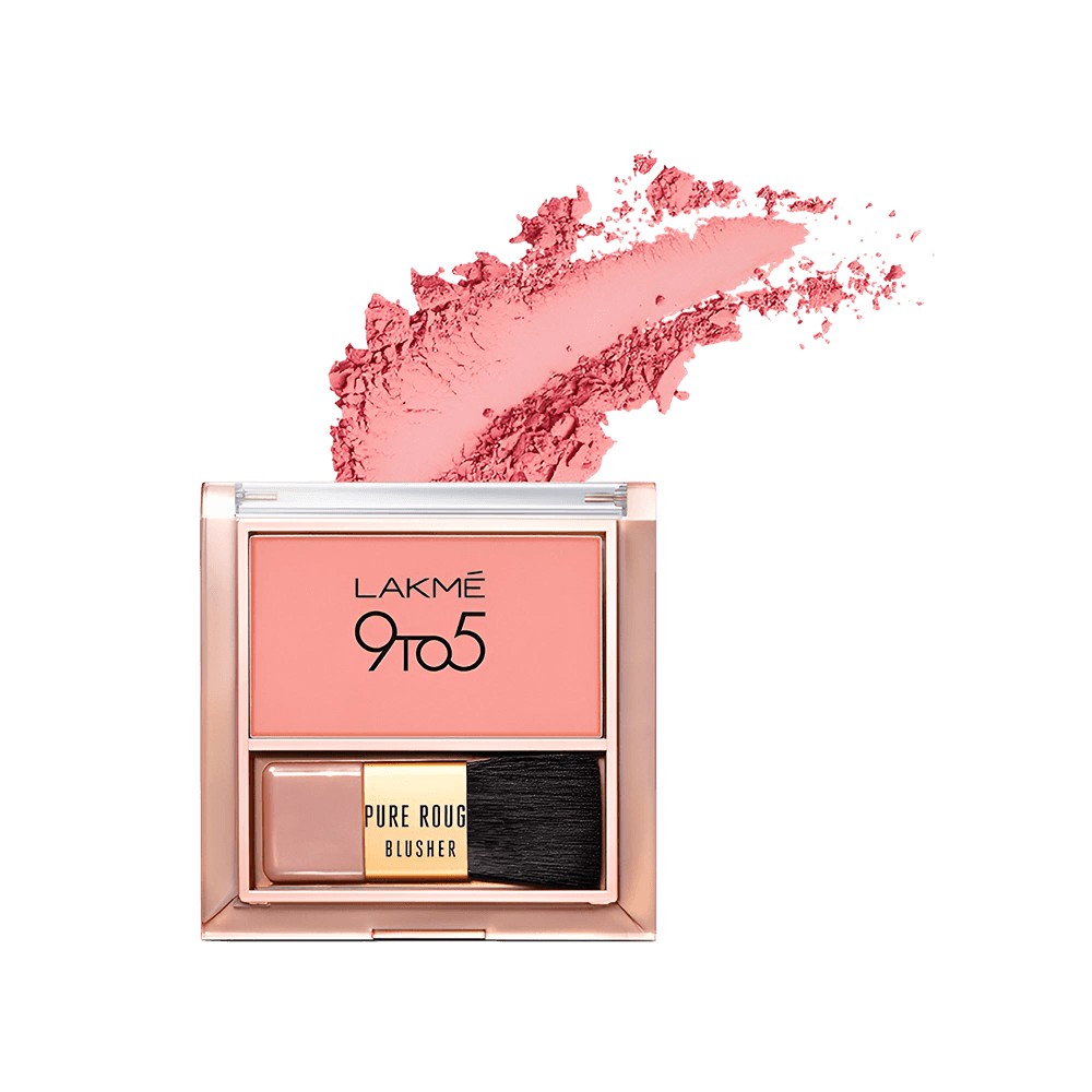 Lakme 9To5 Pure Rouge Blush (Nude Flush) Price - Buy Online at Best ...