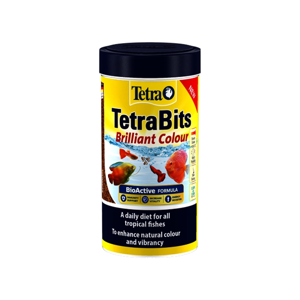 Tether Bit Fish Food Tetra BITS Brilliant Colour Fish Food Price - Buy Online at Best Price ...