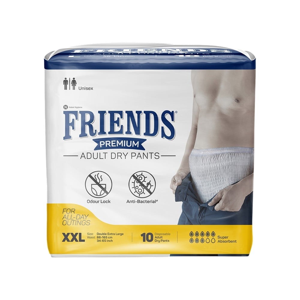 Friends Premium Adult Diaper Pants Style (XXL, 34-65") Price - Buy ...