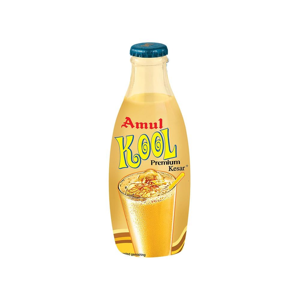 Amul Kool Premium Kesar Flavoured Milk Price - Buy Online at Best Price ...