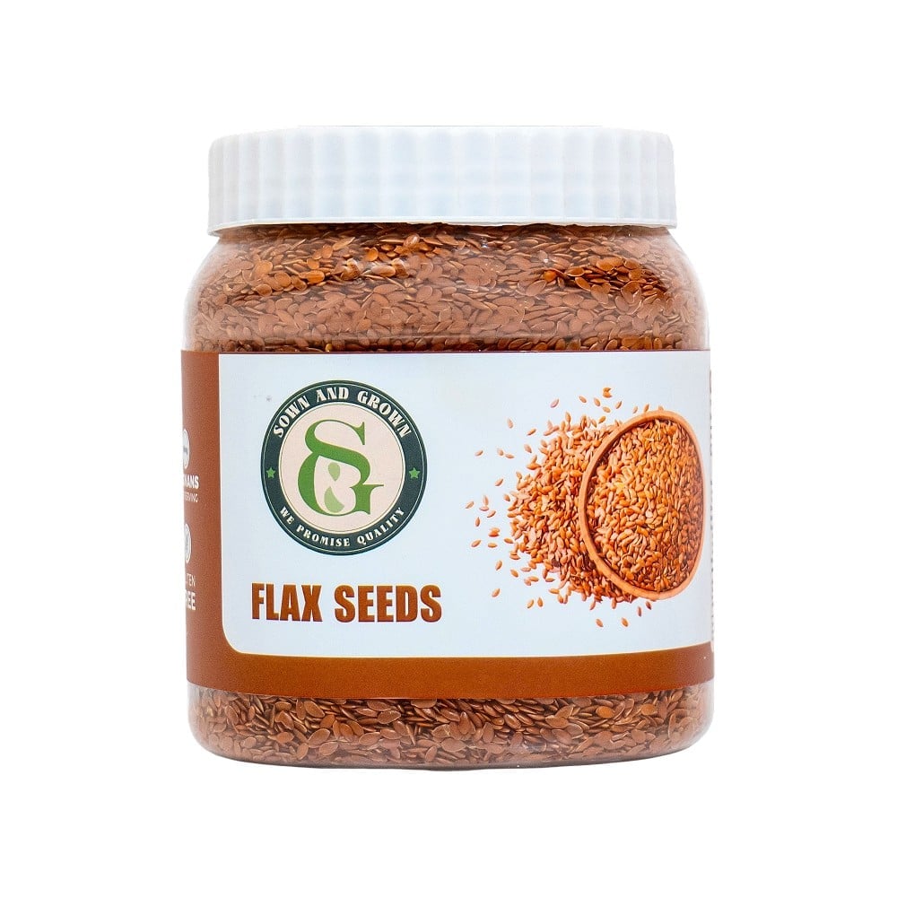 Sownandgrown Flax Seeds Price - Buy Online at Best Price in India