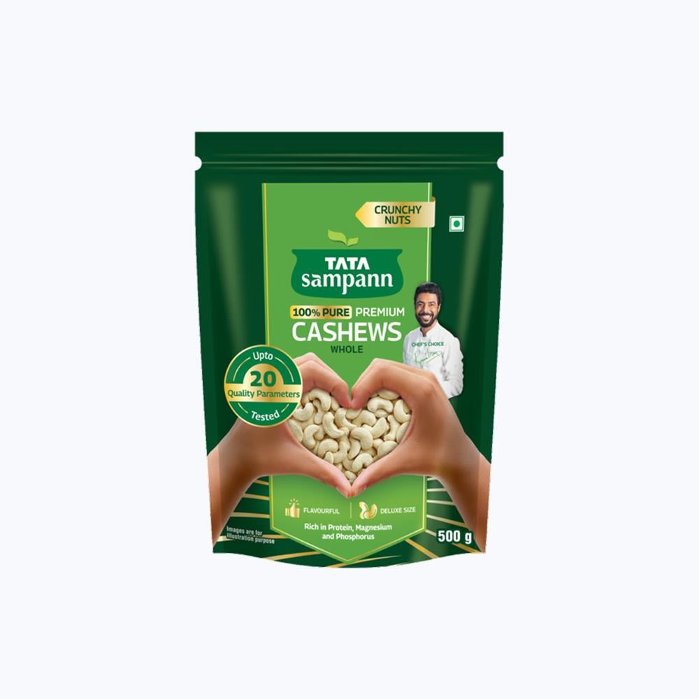 Cashew (100% Pure Premium) - 500 g (Godambi)
