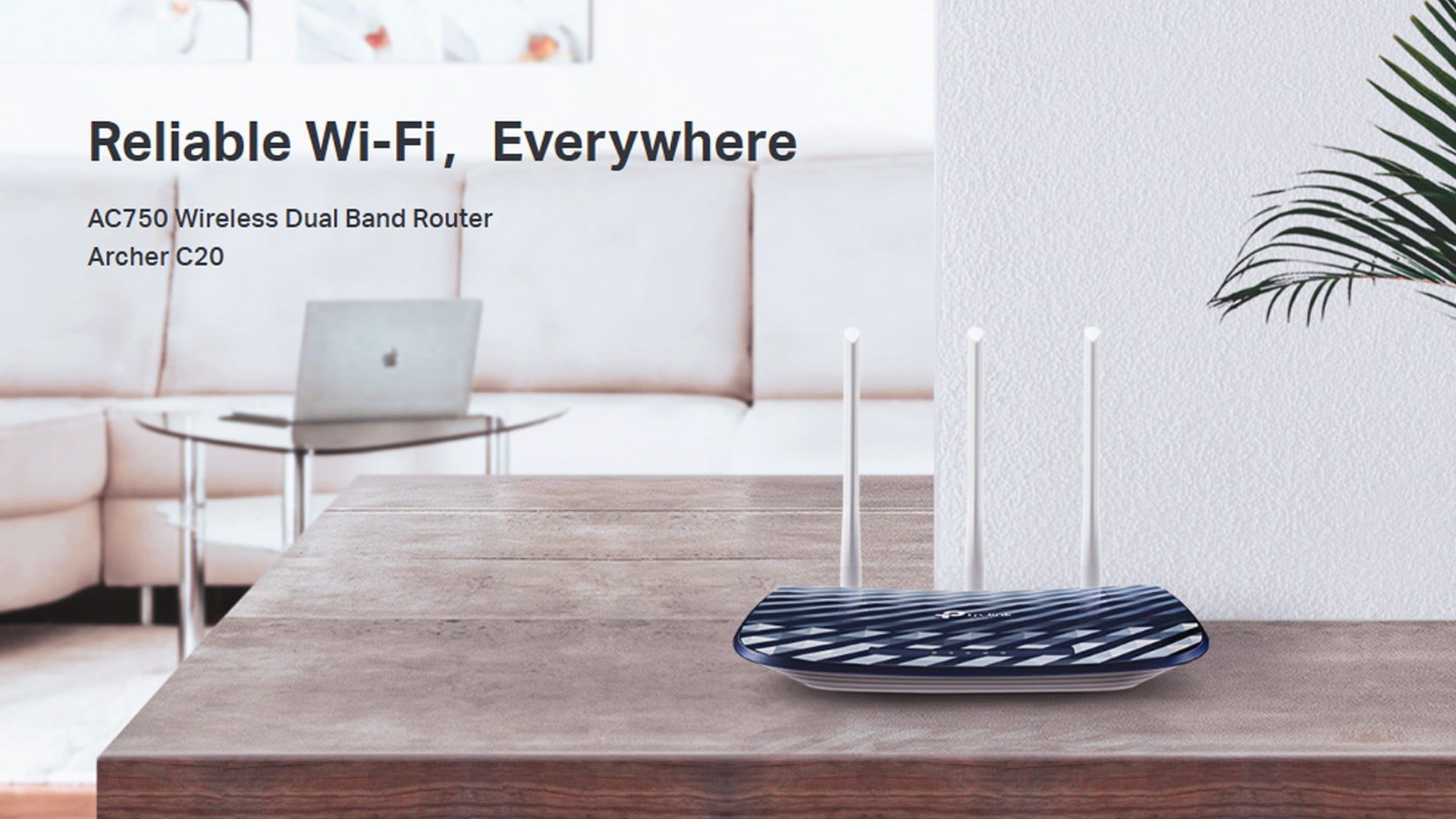 TP-Link Archer C20 AC750 Dual Band Wireless WiFi Router 5Ghz - Blue ...