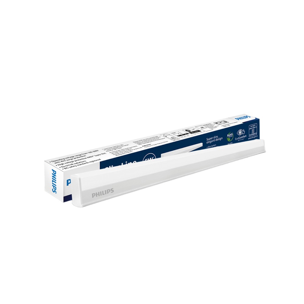 Philips Lighting Slimline 5W LED Batten Light (Cool Daylight) Price ...