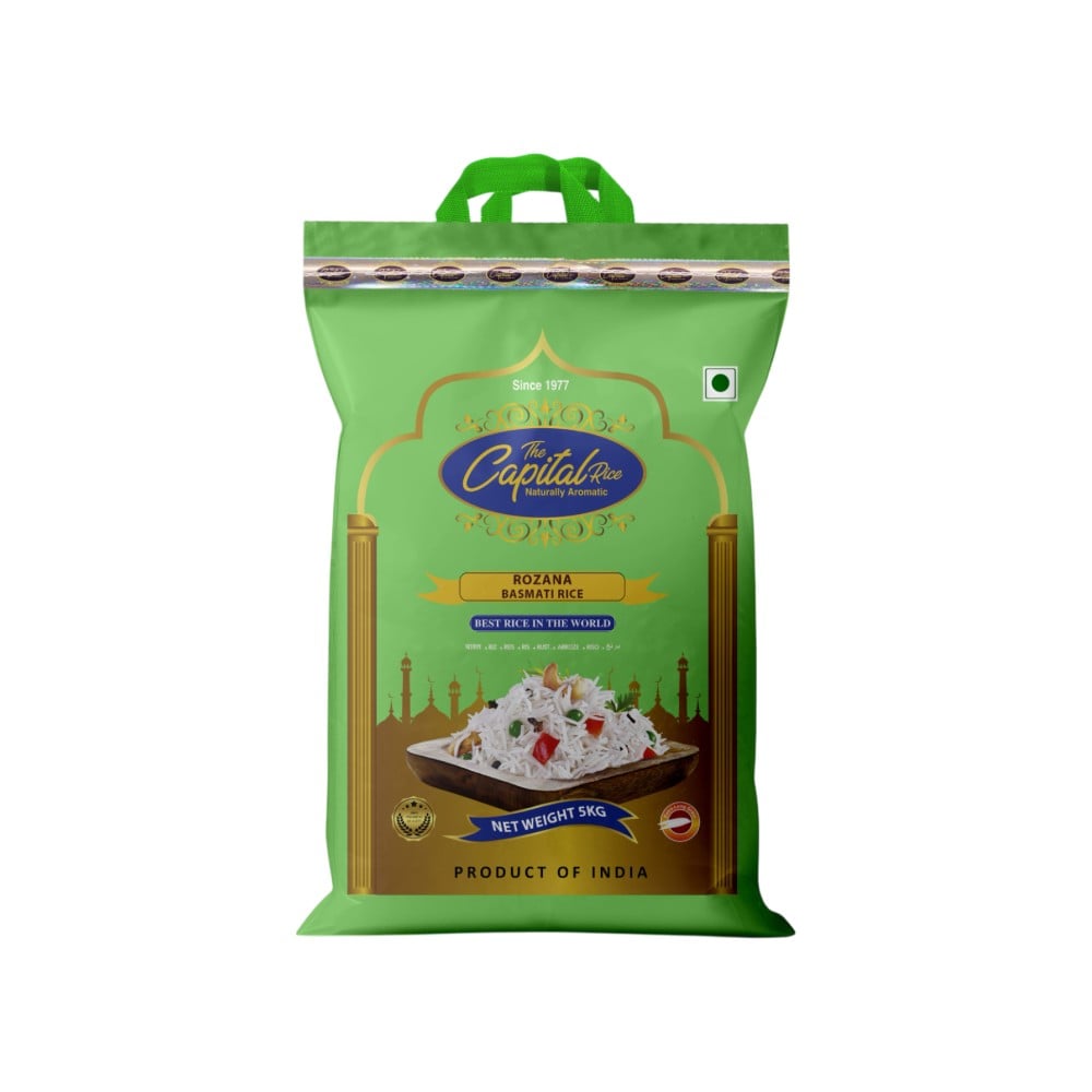 Capital Rozana Aged Basmati Rice (Medium Grain) Price - Buy Online at ...