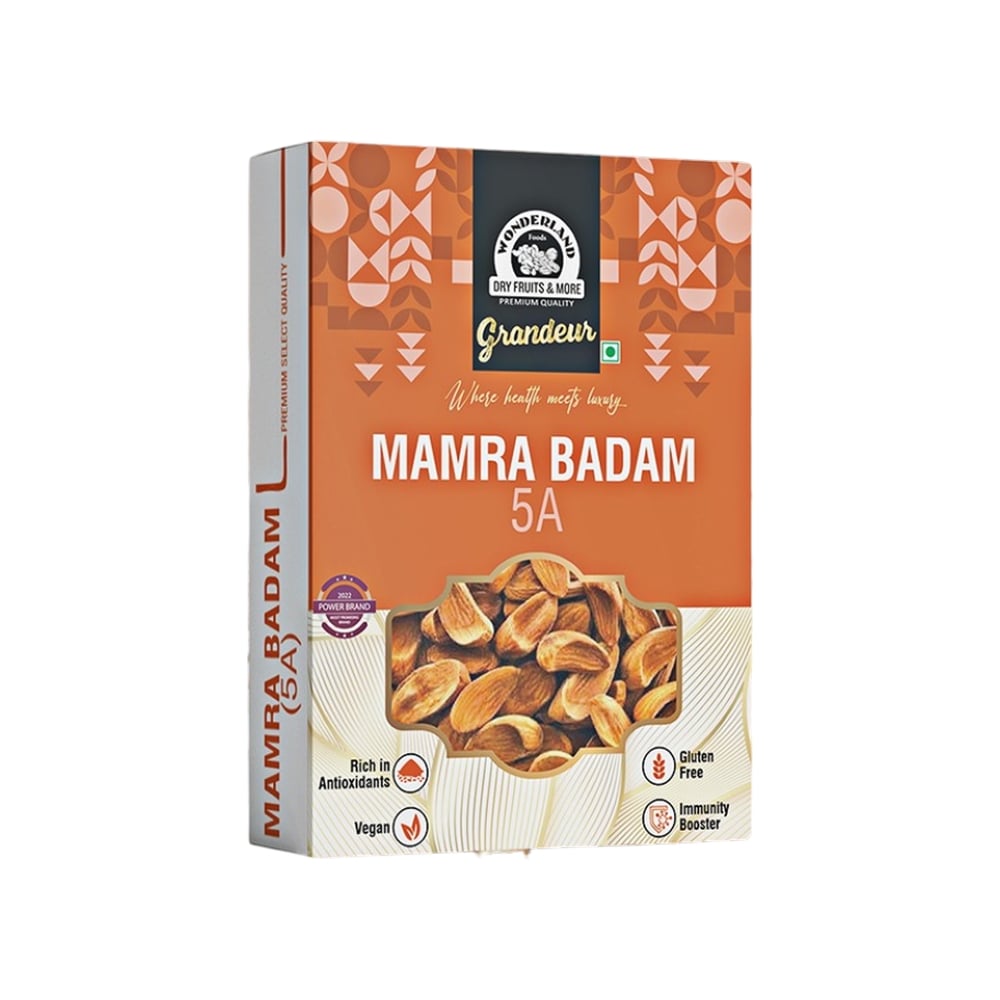 Wonderland Foods Mamra Almonds Price - Buy Online at ₹942 in India