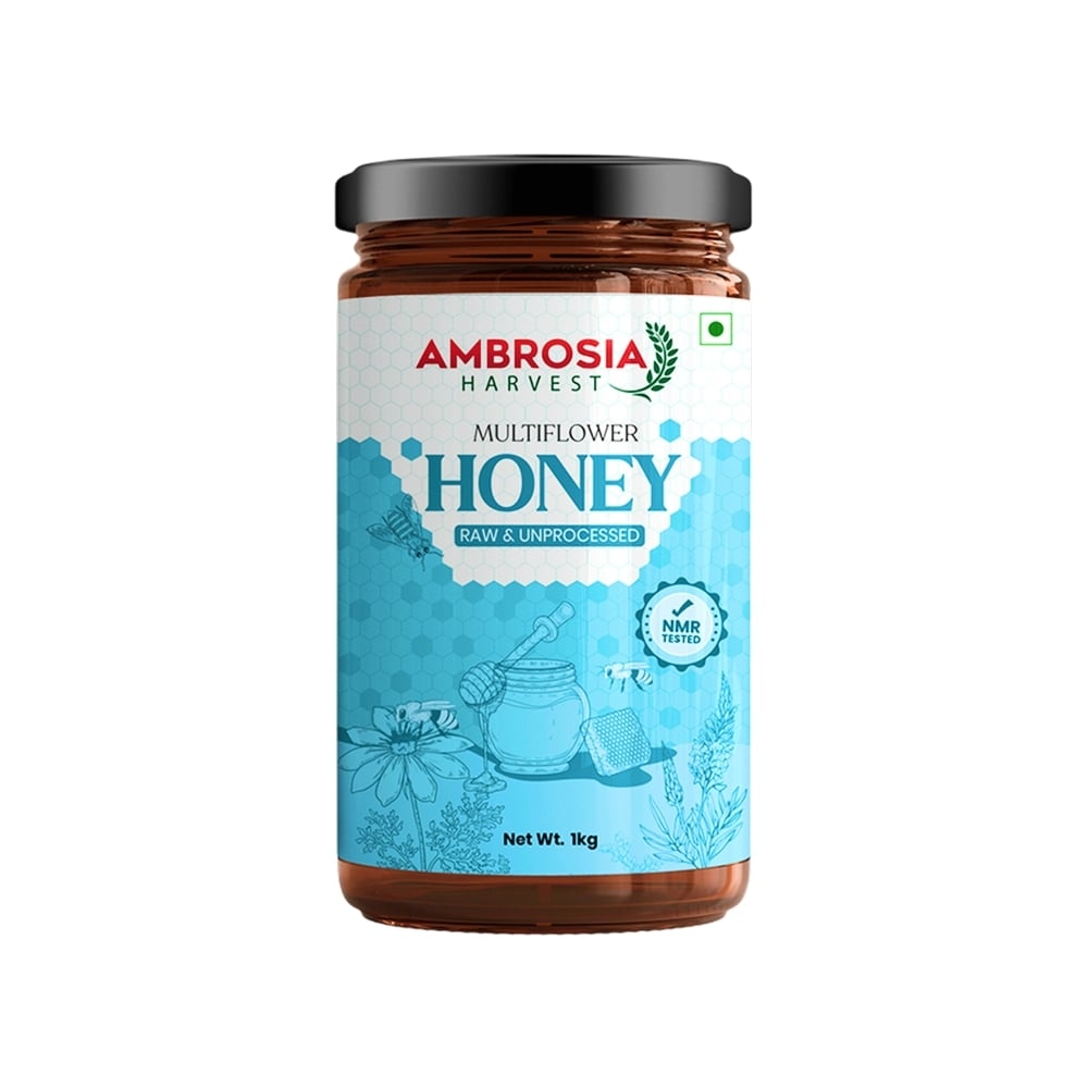 Ambrosia Harvest Multiflower Honey Price Buy Online At Best Price In 