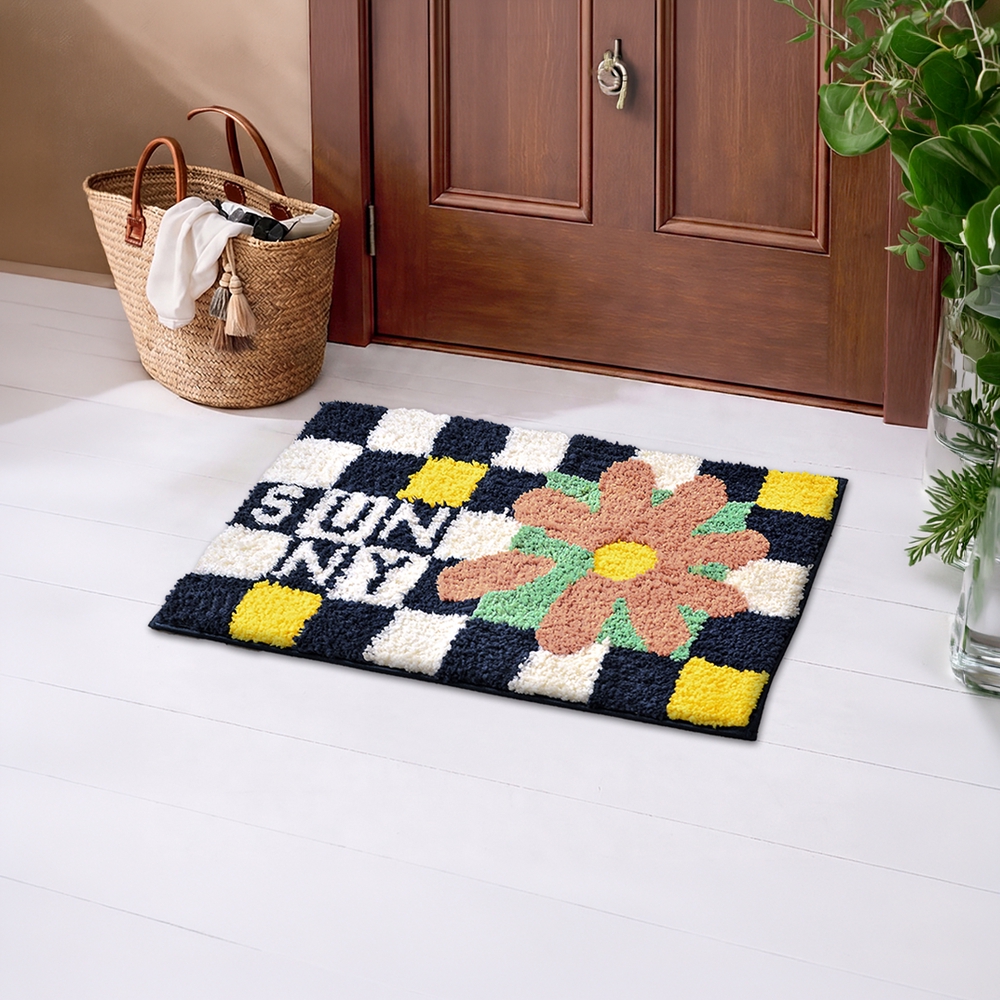 Fabinaliv Abstract Door Mat (24